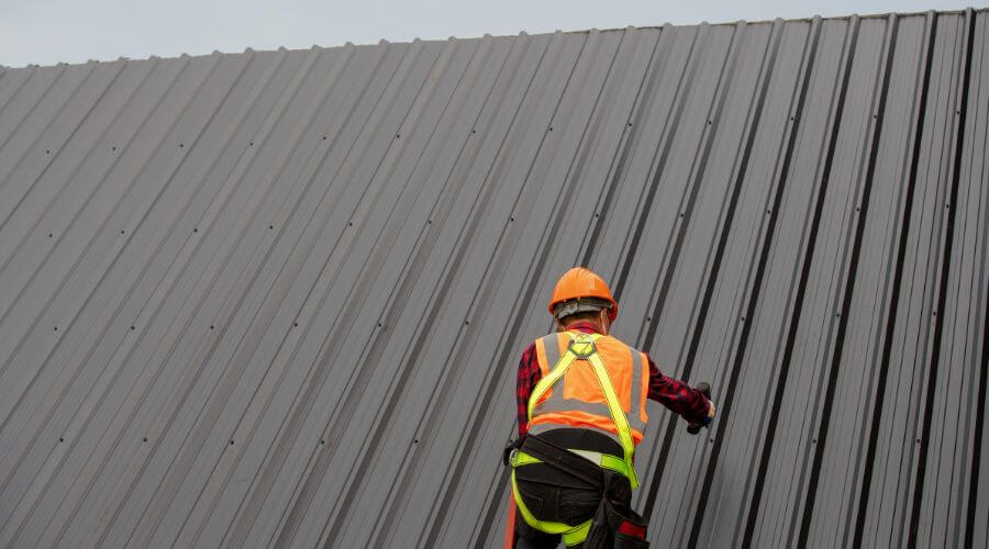 Professional metal roof installation services in Tensed, ID